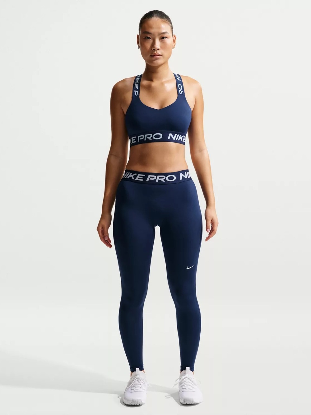 Nike Women's Pro Mid-Rise Full-Length Leggings